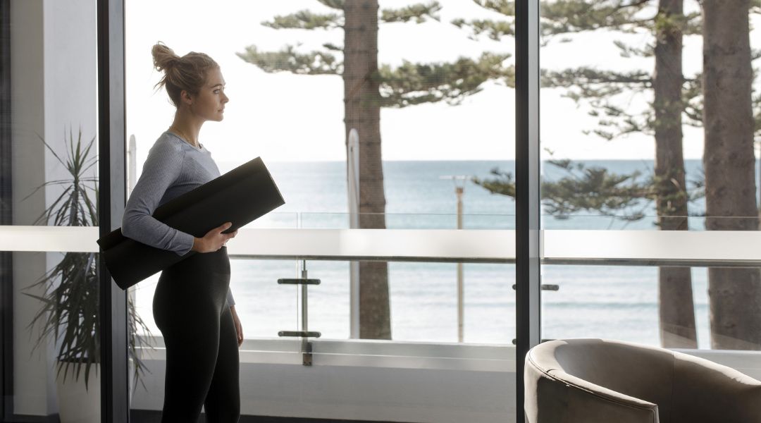 Pilates at Manly Beach